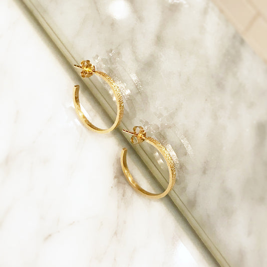 Balboa Thin Hoop Earrings