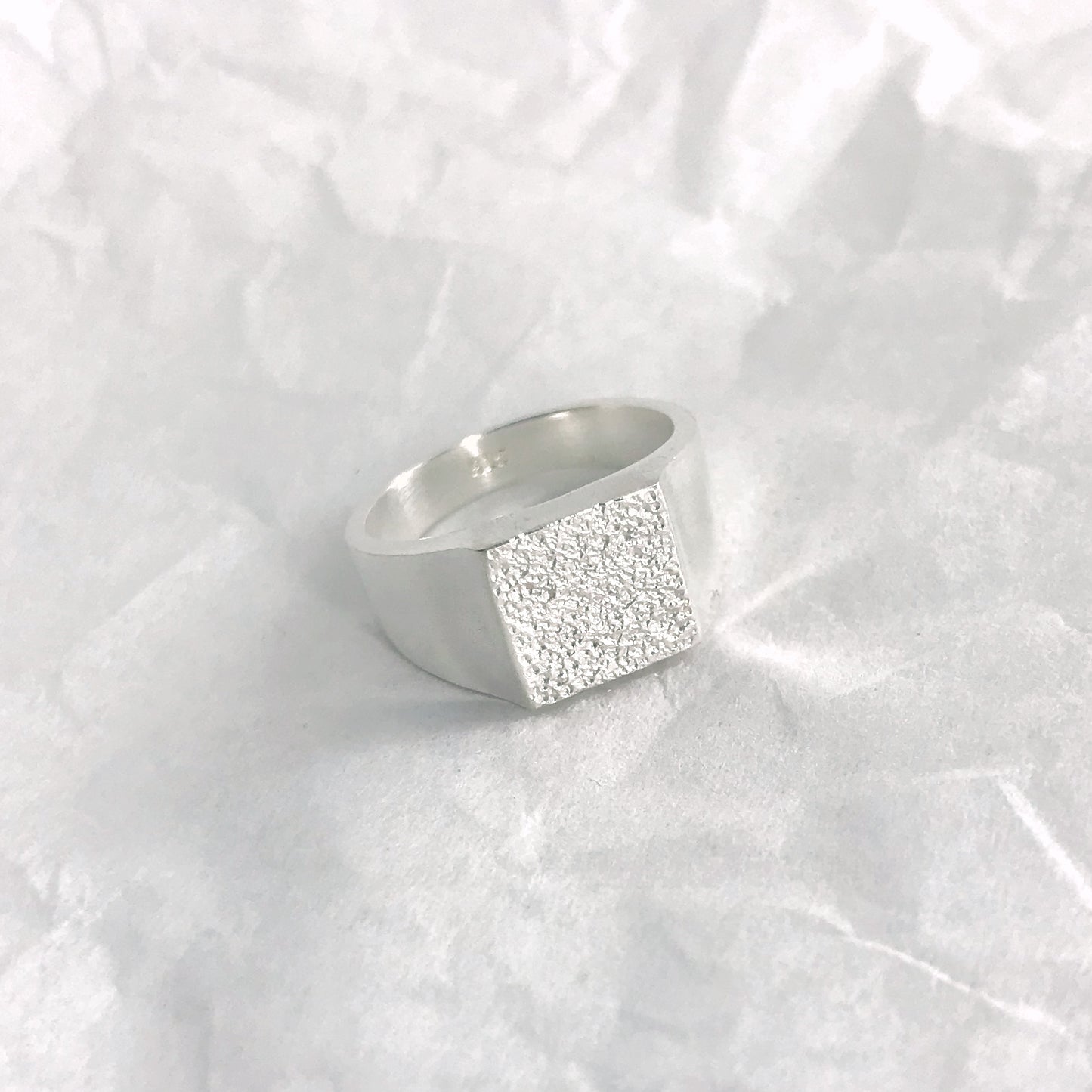 Balboa Square Signet Ring