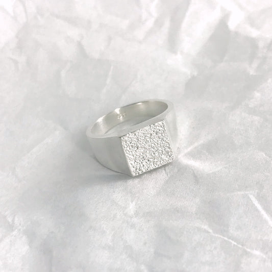 Balboa Square Signet Ring