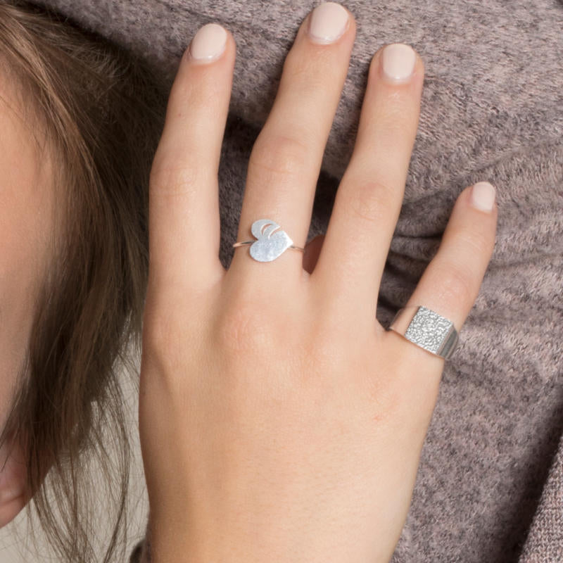 Balboa Square Signet Ring